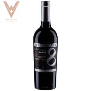 Rượu vang Otto Lune 8 Primitivo Mendola