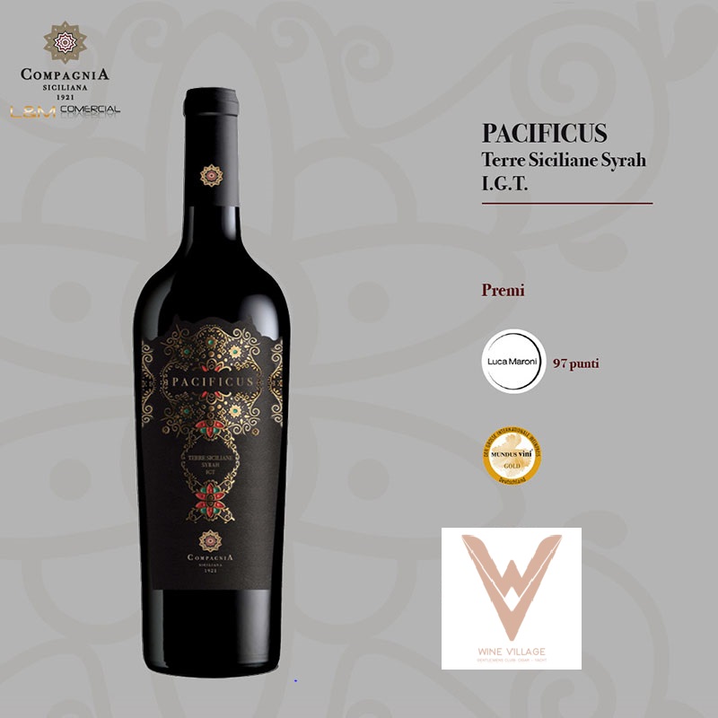 Rượu vang Pacificus Terre Siciliane Syrah uống ra sao như nào