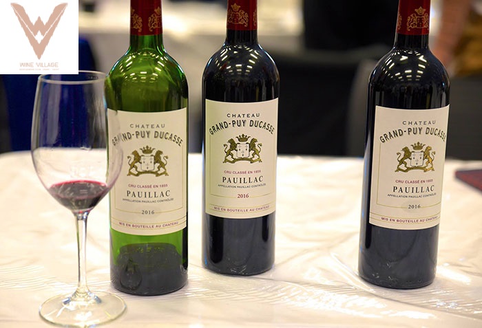 Rượu vang Chateau Grand Puy Ducasse tại sài gòn