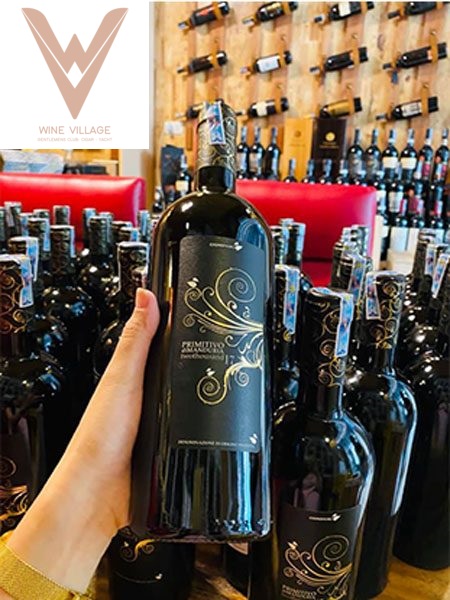 Rượu vang Cignomoro Primitivo Di Manduria tại hà nội