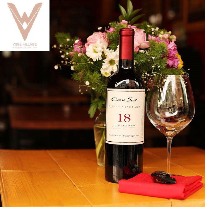 Rượu vang Cono Sur Single Vineyard Cabernet Sauvignon tại sài gòn